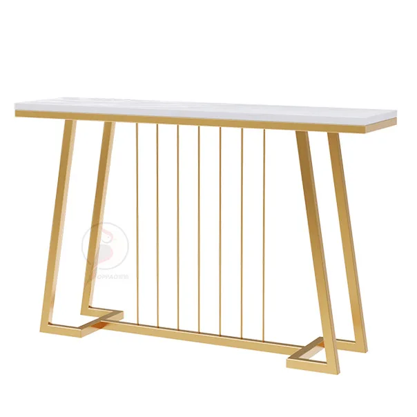 Modern light luxury creative entrance table cabinet simple marble partition cabinet corridor floor-to-ceiling ultra-narrow strip