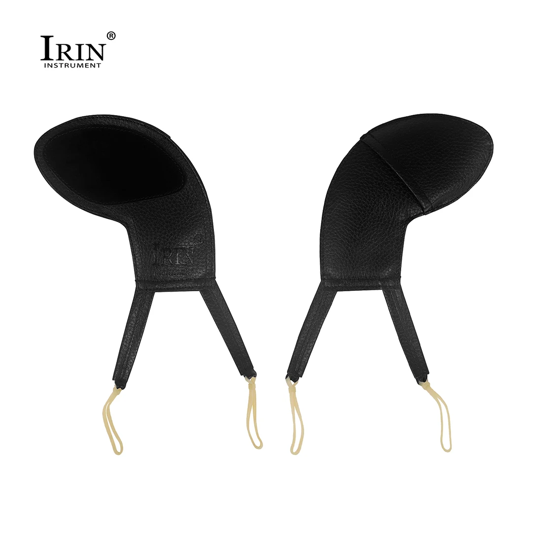 IRIN Violin Chin Rest Pad Soft Leather Shoulder Pads for 4/4 3/4 /1/2 1/4 1/8 1/16 Violin String Instrument Violin Accessories