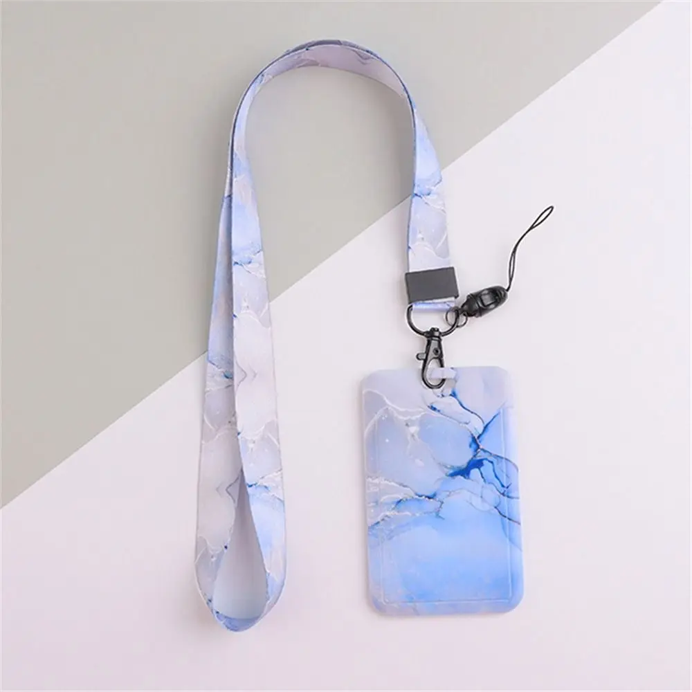 

Office Supply Cartoon Keyrings Student Credit Card Pass Card Credential Holder Card Straps ID Card Holder Lanyard Card Holder