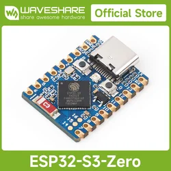 Waveshare ESP32-S3 ESP32 S3 Mini Développement, 240MHz Running Dead, Microcontrôleur Support C/C ++, Microchirurgie tionné