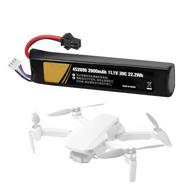 Airsofts Battery 11.1V Rechargeable 3S LiPo 2000mAh 30C for RemoteControl Toy 87HC