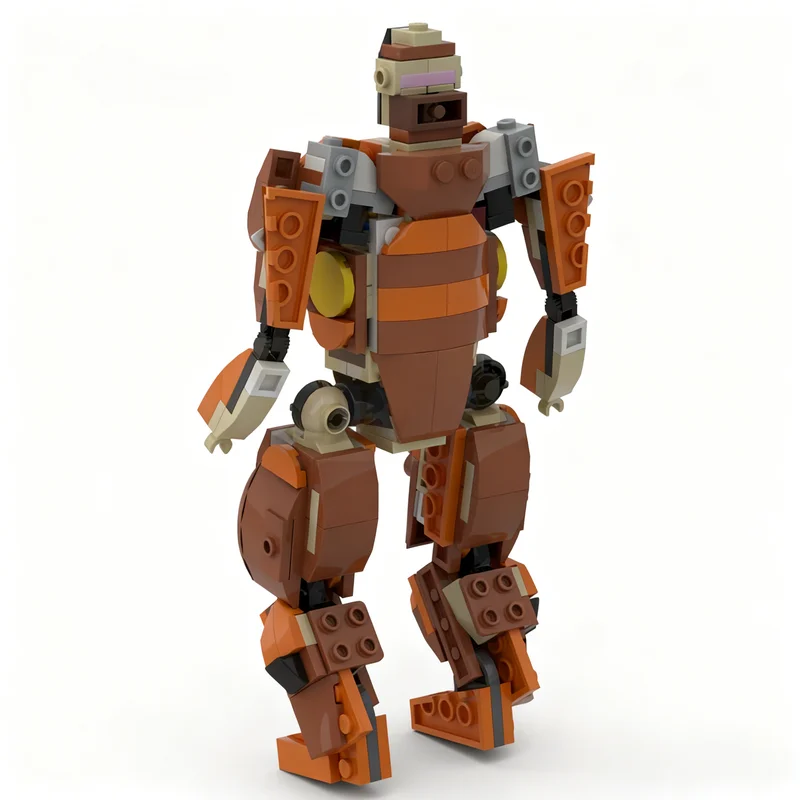 224 Pezzi MOC Modello Mech Giurassico da Costruire, Blocchi da Costruzione Fai-da-Te, Giocattoli Creativi, Idea Regalo di Natale, Mattoncini Educativi