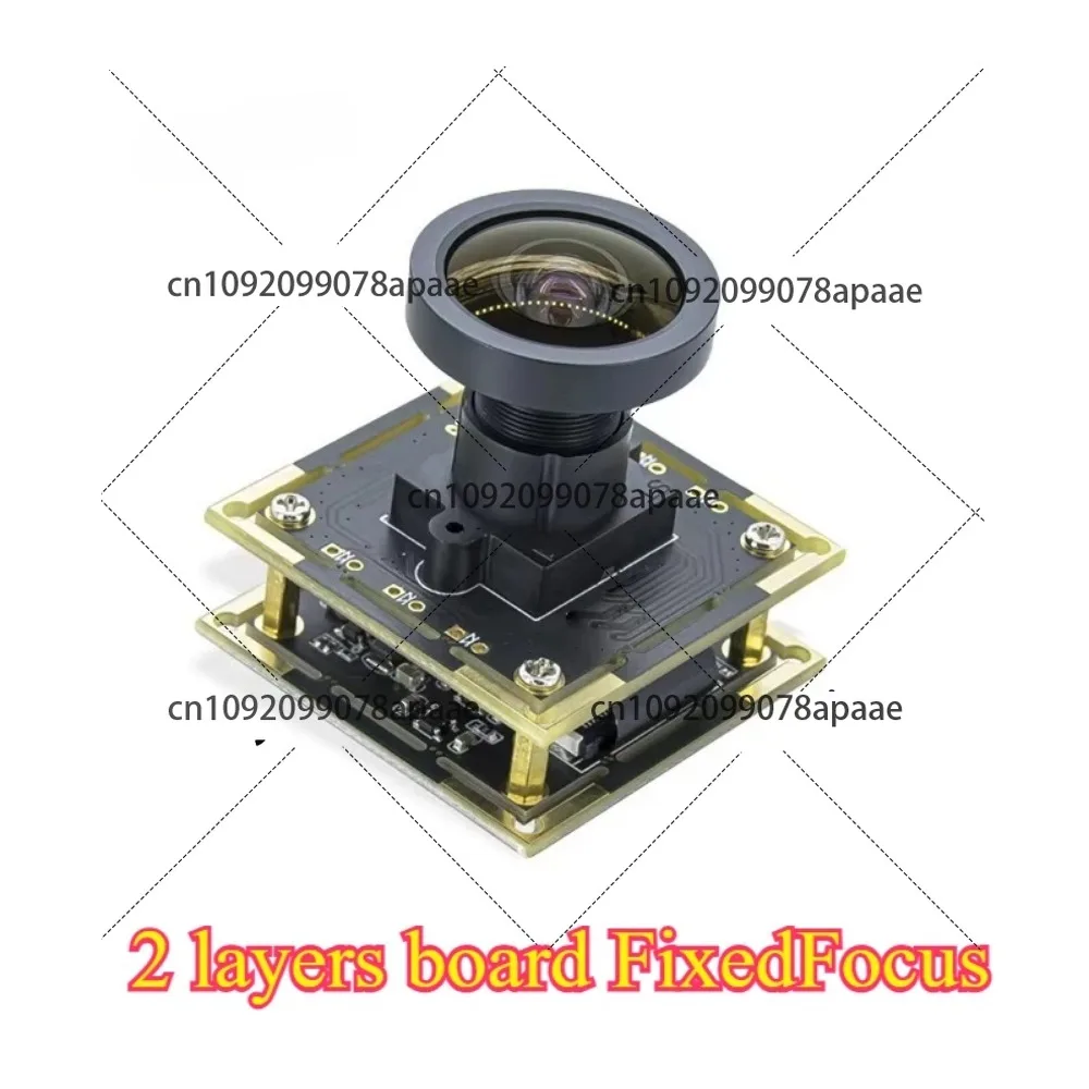 

2-слойная плата с фиксированным фокусом/автофокусом, 8 МП, 4K, USB-модуль камеры, 2 датчика, бачення при слабом освещении, HDR, автофокус, 96 ° DFOV, USB 2.0