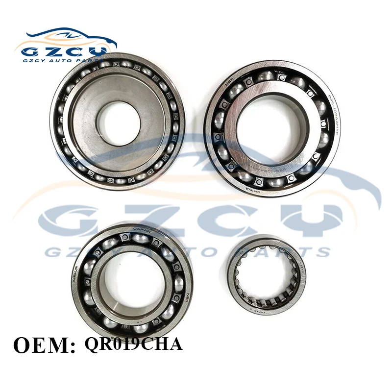 New 4PCS QR019CHA  Automatic Transmission Input Output Shaft Bearing Kit  Fits For Chery Tiggo 3/5/7 Car Accessories Car Parts