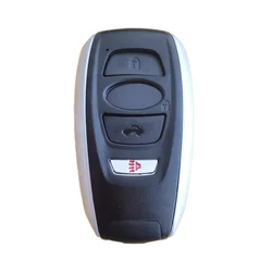 Smart Card Remote Key Shell for Subaru with Uncut Emergency Key Blade