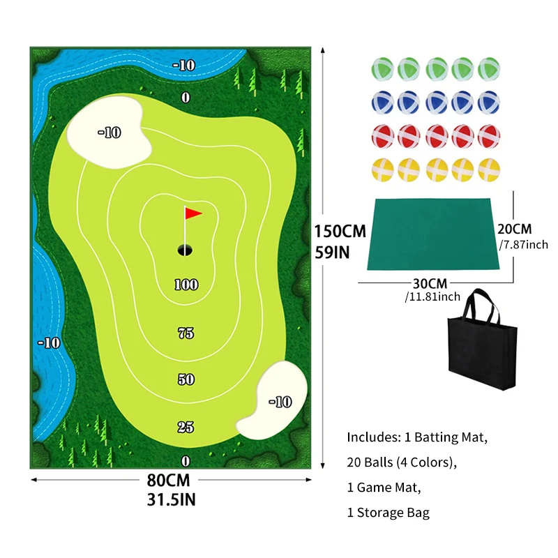 Juego de Golf de Interior para niños y adultos, juego de Golf informal