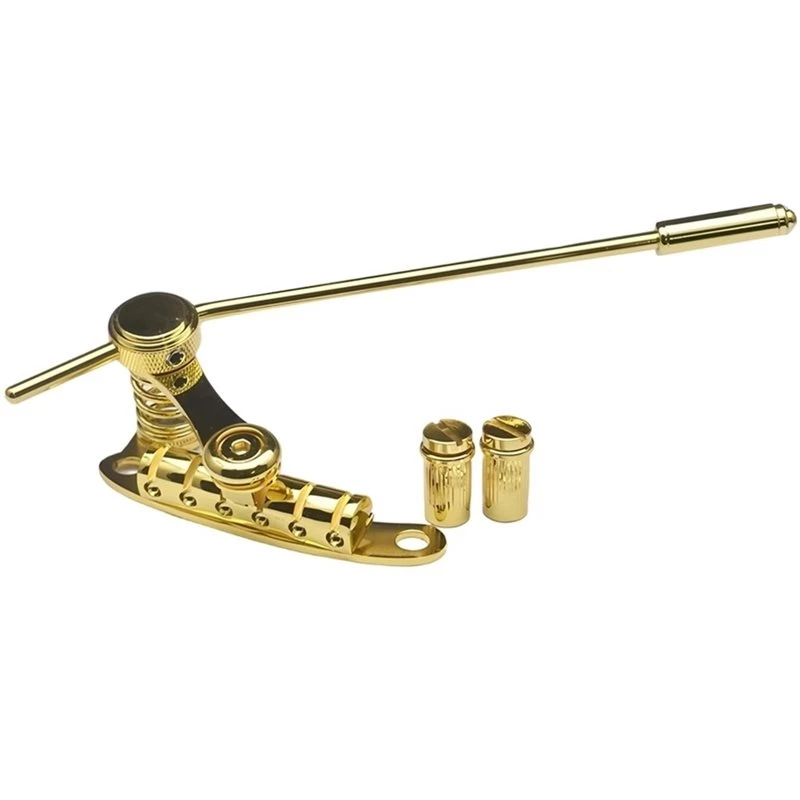 Lo-ok Guitar Bridge Stop Bar For LP SG Models Guitar Tremolo Bridge Tailpiece System Replacement Part Upgrade Gold