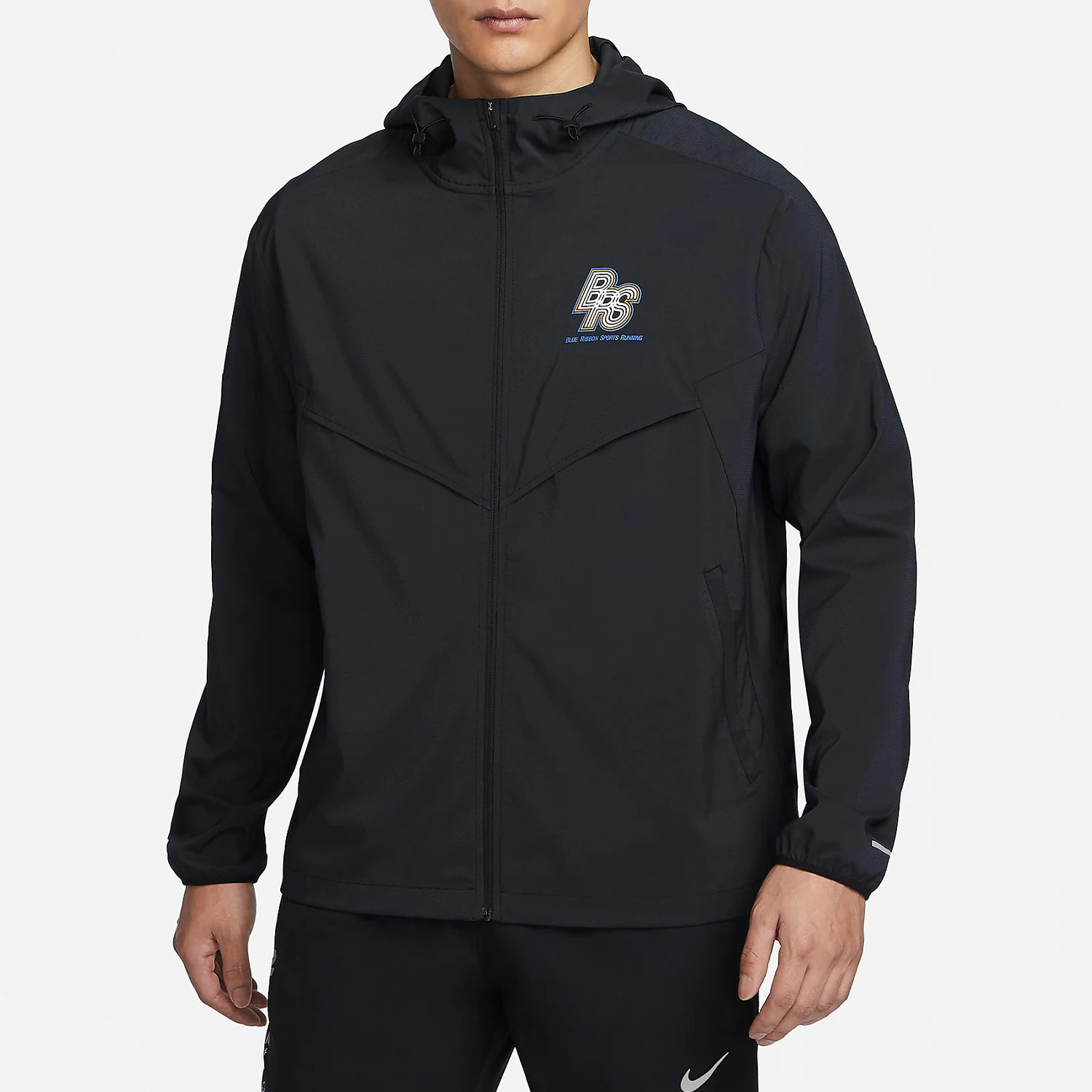 

Nike genuine spring new men's running sports woven hooded jacket FN3306-010