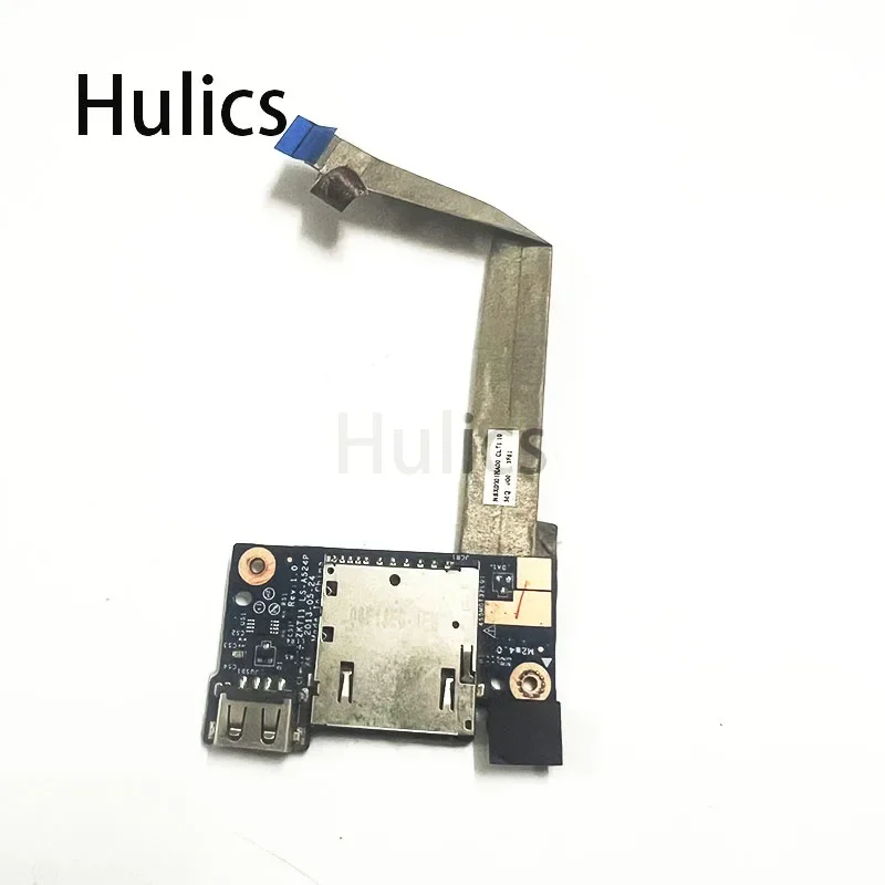 Hulics Used LS-A524P FOR HP TouchSmart 11-e Laptop Card Reader USB Connector Board With Cable