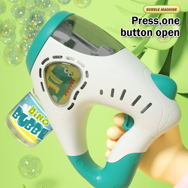 Bańka mydlana karabin maszynowy plecak dmuchawka automatyczne elektryczne pistolety zabawka prezent na gra na zewnątrz urodziny wesele