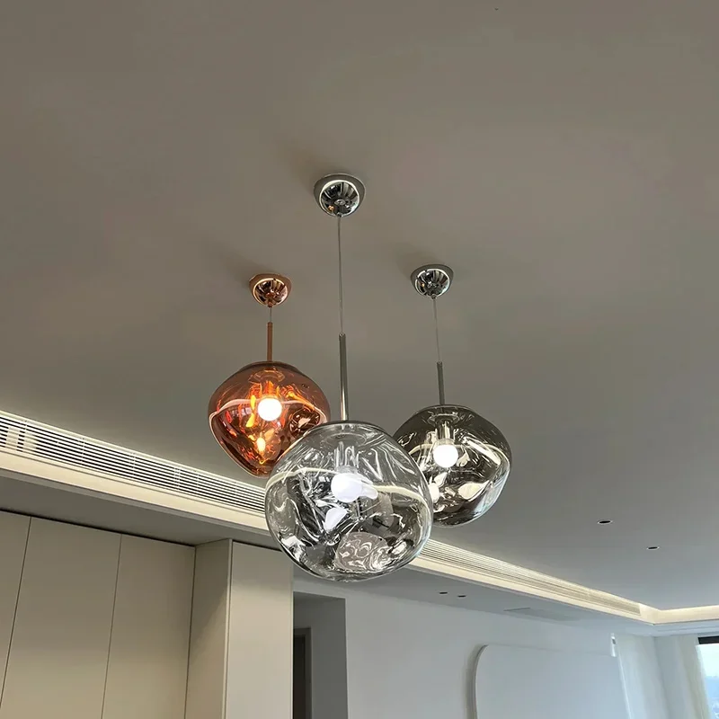 

Postmodern lava chandelier creative clothing store bar desk lamp villa duplex living room dining room staircase chandelier
