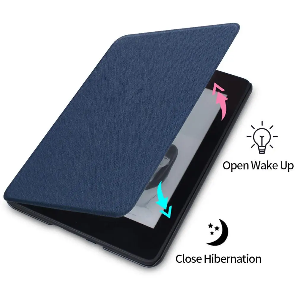 Funda para Amazon Kindle Paperwhite 12.a generación 2024 7 "Nueva funda de cuero PU con función de encendido y apagado automático Múltiples colores disponibles