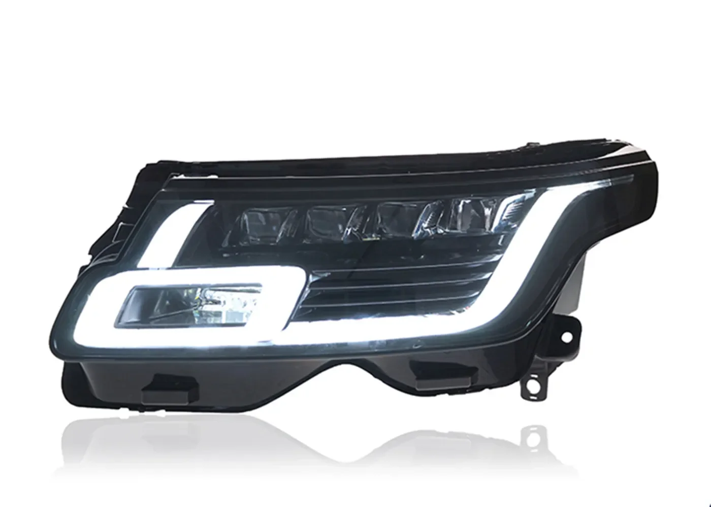 Car LED Headlight headlamp DRL Daytime Running Light with Turn Signal for Land rover Range Rover 14-17 автомобильные товары