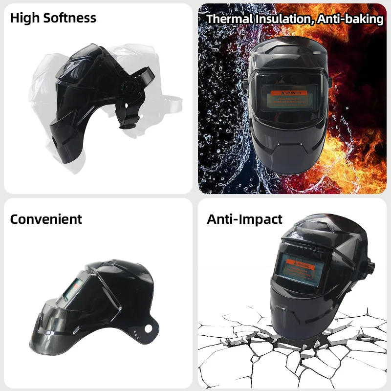 Solar Auto Darkening Electric True  Color Wlding Mask/Welder Cap/Eyes Mask for Welding Machine and Plasma Cutting Tool