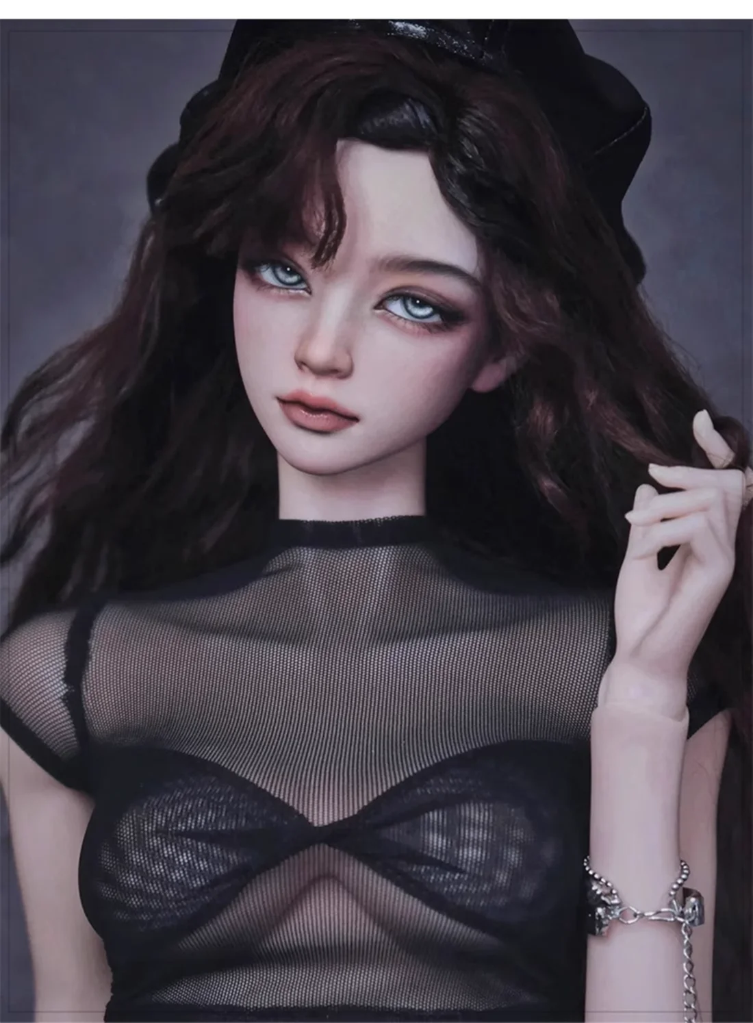 

BJD doll 1/4 beautiful woman grace makeup head high quality resin toy gift baby angel dolls in offers articulated dolls