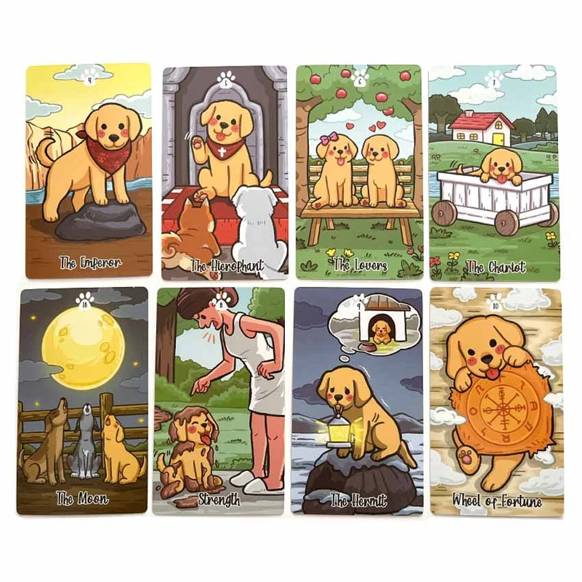 

78pcs Labradorable Tarot 12*7cm