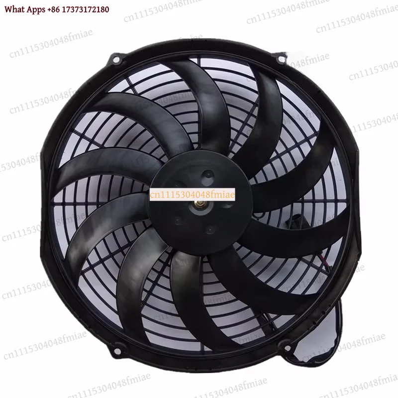 SPAL 12 Inch 190W 2800RPM IP68 Waterproof Radiator Cooling Fan for Refrigerated Truck Vehicle