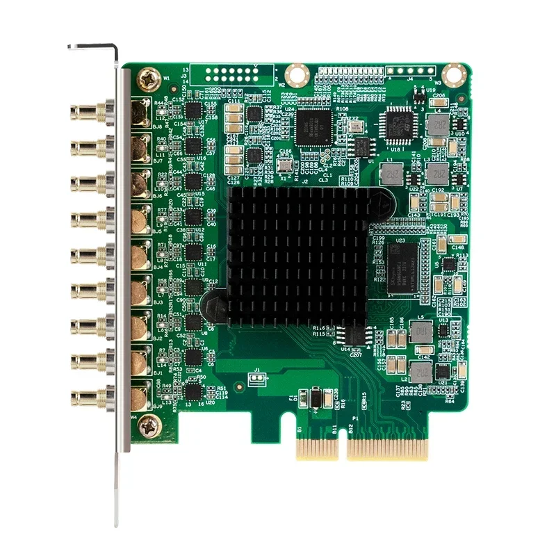 8 Channels 3G-SDI Input 1 Channel SDI Output 1080p60 Video Capture Card Output Card
