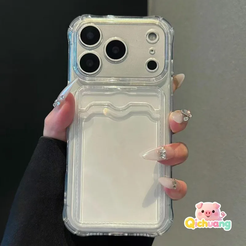 

For Redmi 15C 14C 14R 13C 13R 12 12C 11A 10C 9A 9C 9T Note 9 7 Pro Max 9S Luxury Candy Color Simple Card Holder Soft Phone Case