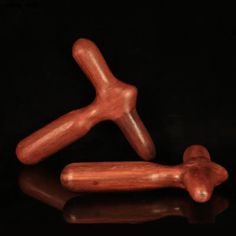 1PC Wooden Massage Stick Acupuncture Massage Point Foot Massage Tool Neck Chin Slimming Face-lift Massage Tool