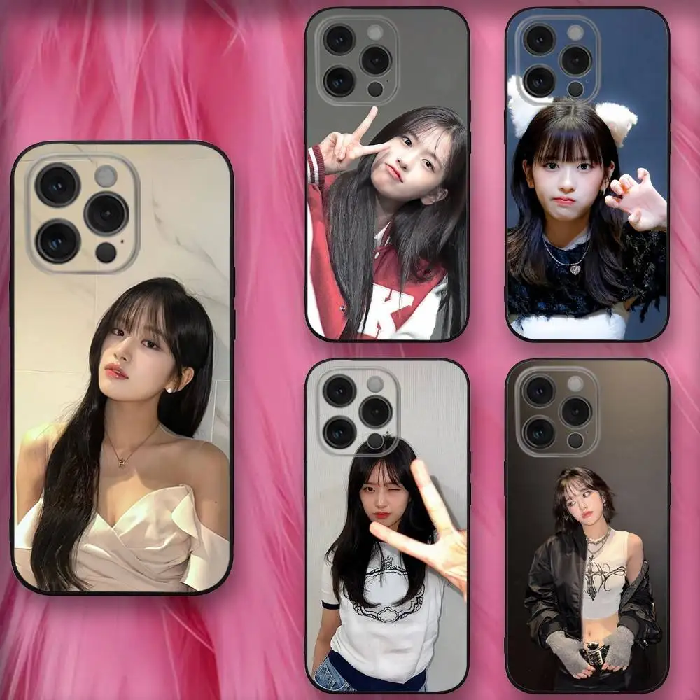 

KPOP Singer Y-Yu-J-Jins Phone Case For iPhone 16,se4,15,14,13,12,11,Pro,X,XS,Max,XR,Plus,Mini Soft Black Cover