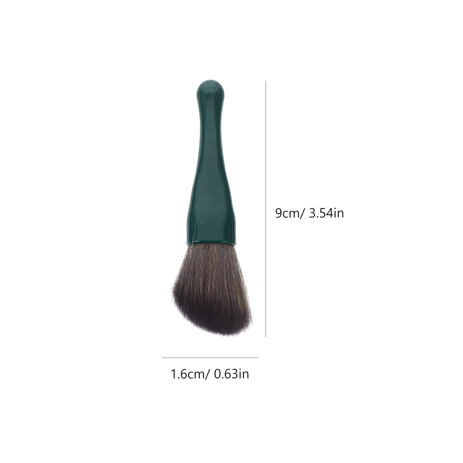1 set mini set di pennelli per trucco per principianti setole morbide kit di cosmetici durevoli strumenti portatili per ombretto fard in polvere per il viso