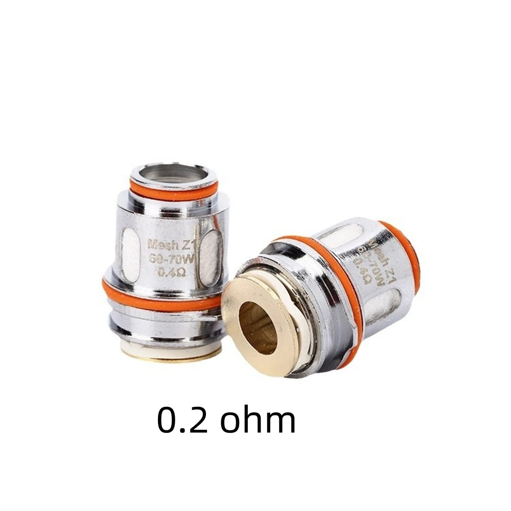 ZEUS Zeus bobine Z bobine matériel accessoires 0.2 0.4ohm 5 pièces/boîte pour Geekvape Zeus série Z Vape Kit bobines d'atomisation