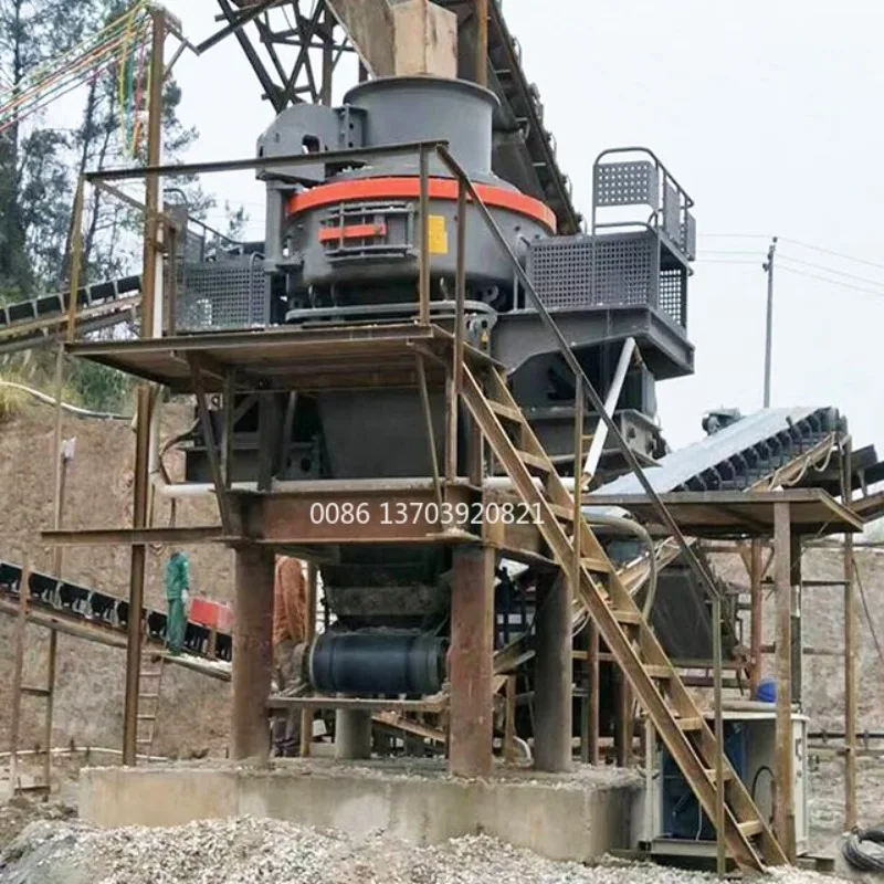 High Efficiency Vertical Shaft Impact Crusher Quarry Sand Making Machine Hot Sale Sand Crusher Machine