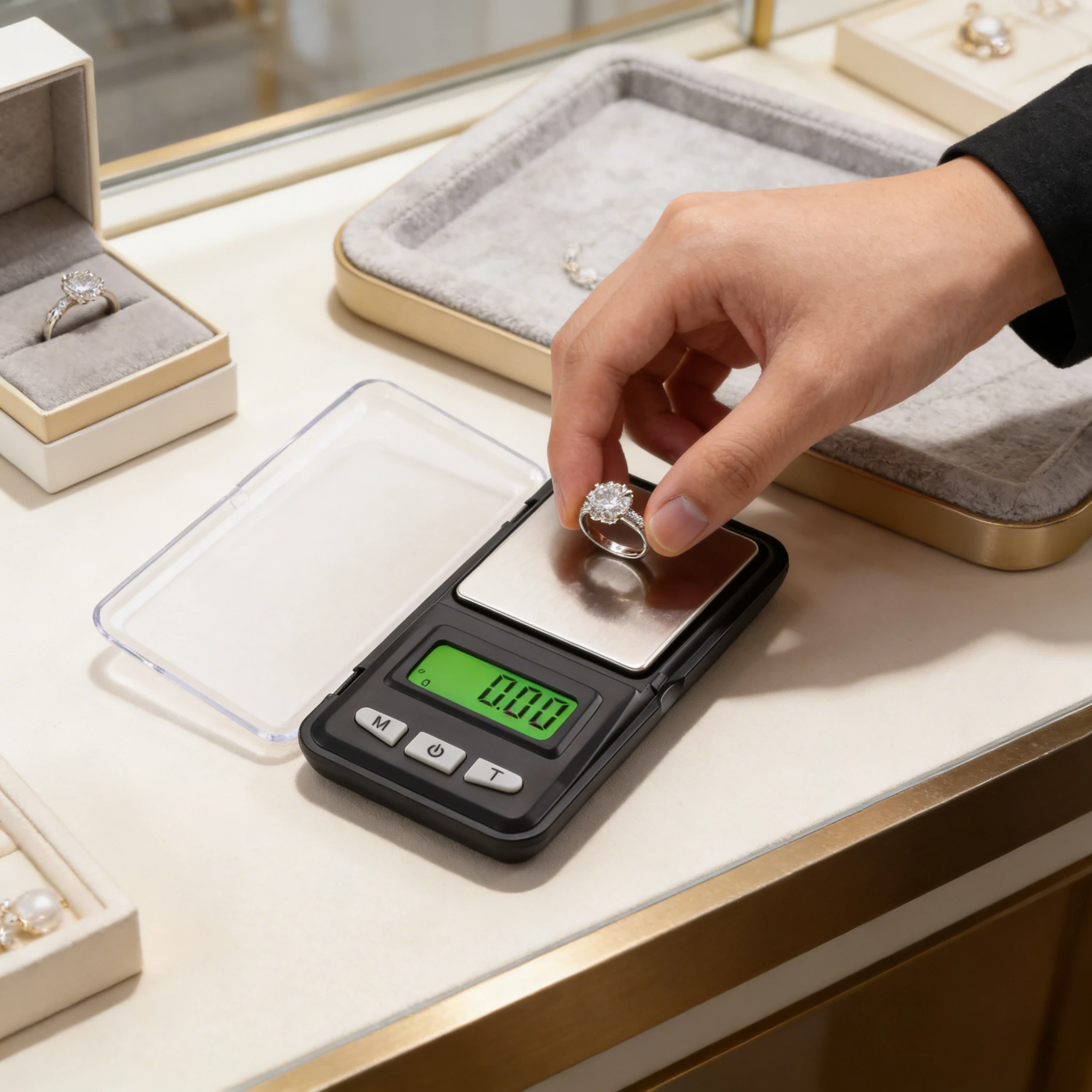 เครื่องชั่งดิจิตอลขนาดเล็กแบบพ - Digital Kitchen Scale บทวิจารณ์และราคา