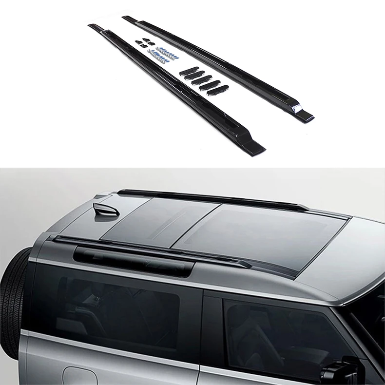 

Car Exterior Body Kits Roof Rail Luggage Roof Racks for Land Rover New Defender Accessories Upgrade 2020+custom