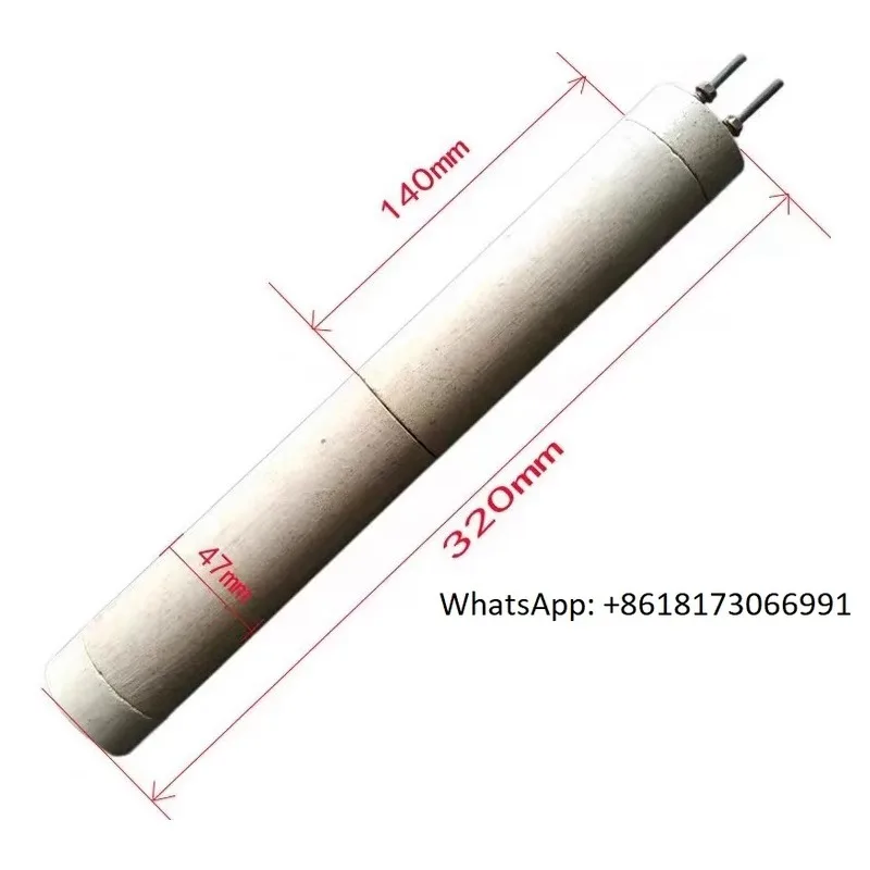 Special hot air core for high-temperature and heat-resistant alumina ceramic heating tube foaming machine