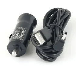 mini 5pin cable  In Car Charger & MINI USB Cable for Tomtom GO LIVE START RIDER XL XXL ONE SERIES