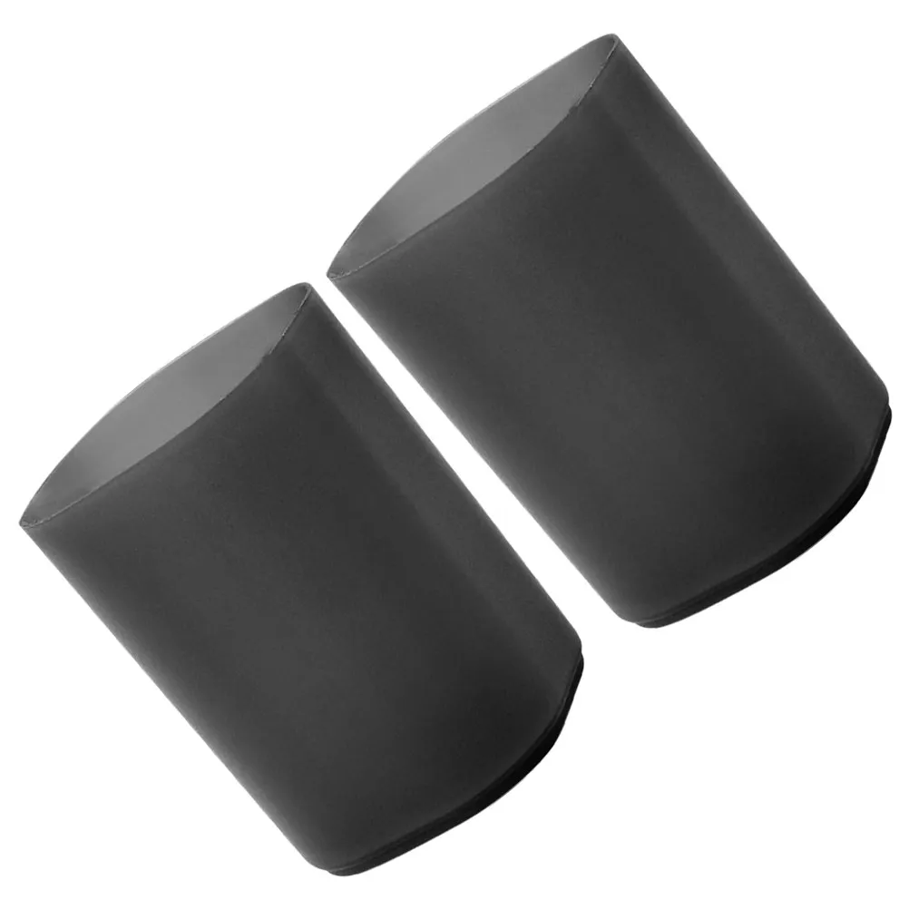 2Pcs Pen Holder Plastic Pencil Organizer Frosted Multifunctional Makeup Brush Container Office Desk Stationery Storage Bucket