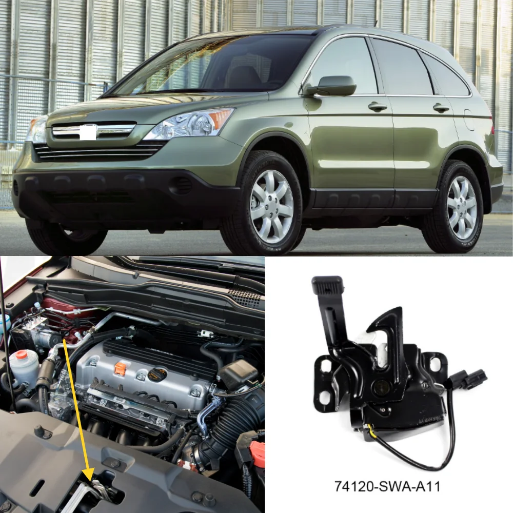 

Для Honda CRV 2007-2009 защелка капота двигателя OE: 74120-SWA-A11