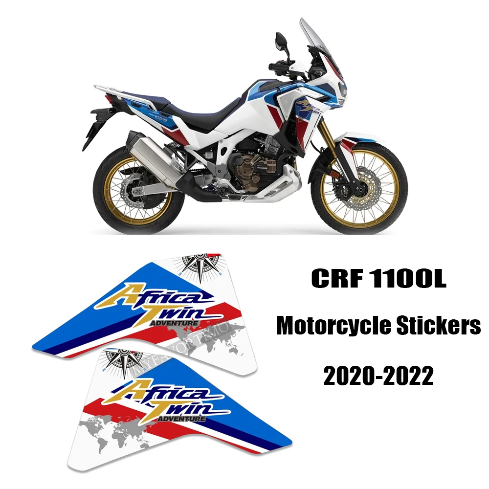 

For Honda CRF1100L Motorcycle Sticker Fuel Tank Protection Decal Anti-Scratch CRF 1100L Africa Twin Adventure Sport 2020-2022