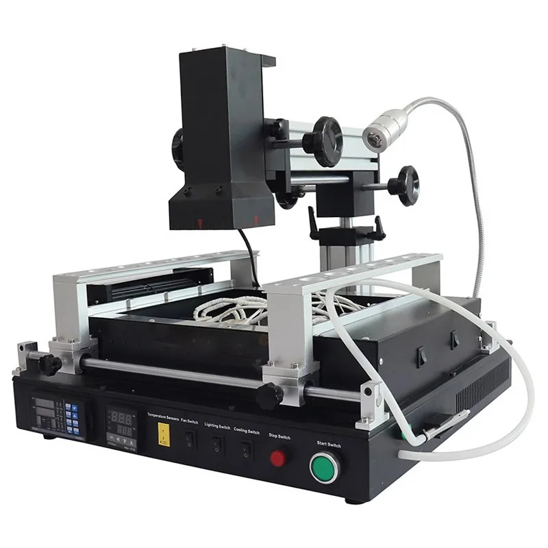 IR-PRO-SC الأشعة تحت الحمراء بغا لحام محطة لحام إعادة العمل 2800 واط ل رقاقة اللوحة الأم PCB آلة إصلاح 450*300 مللي متر
