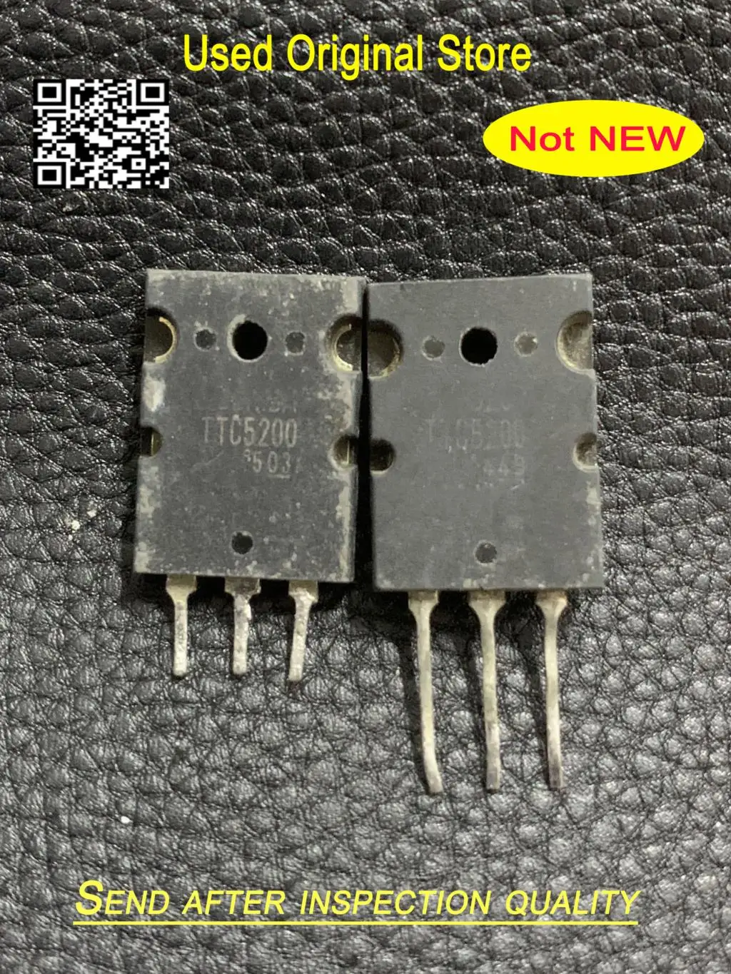 Used 10pcs TTA1943 TTC5200 TO-3P (5pair/lot) In Stock