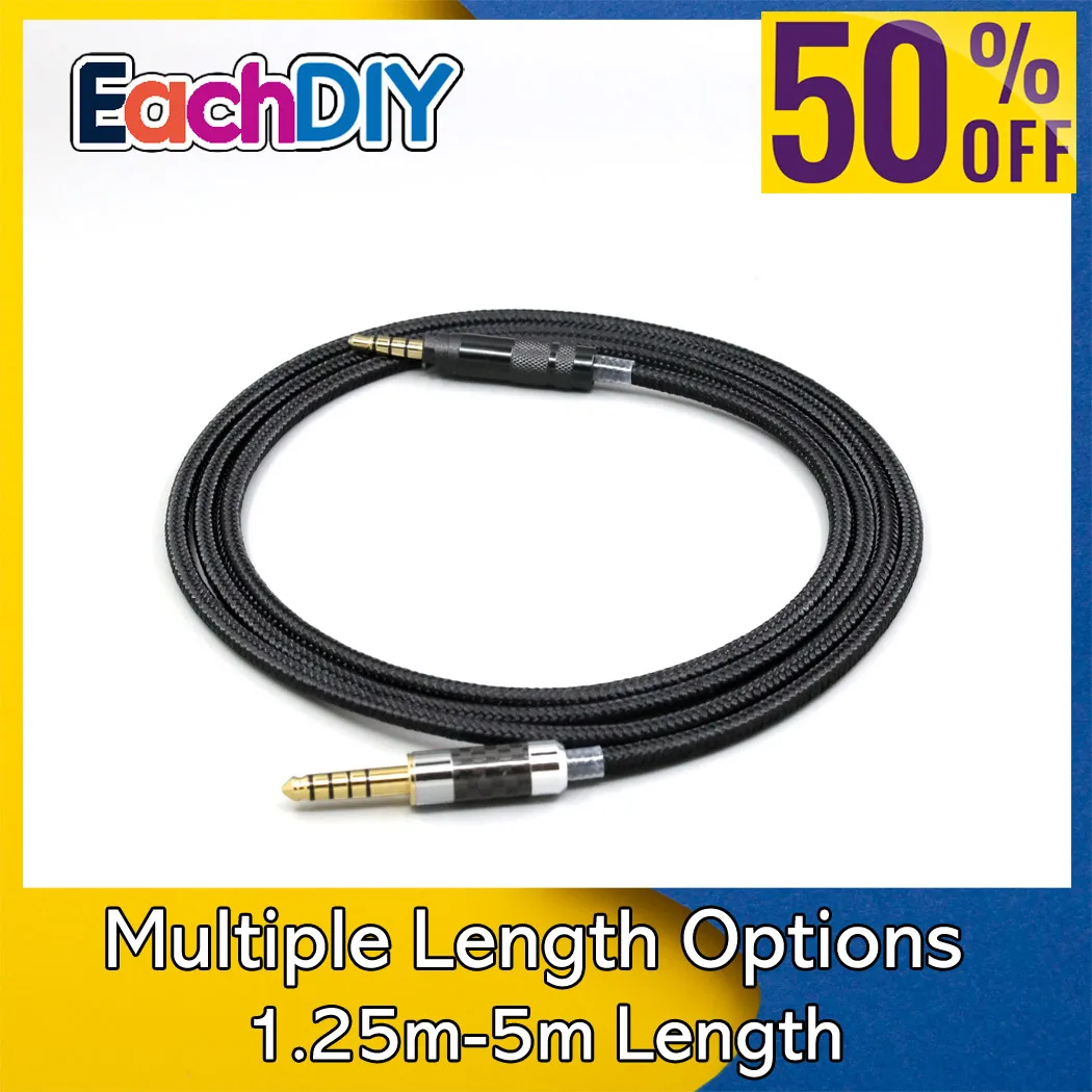 

Super Soft Headphone Nylon OFC Cable For For Rode NTH100 NTH100m NTH-100 NTH-100m over-ear headphone LN008974