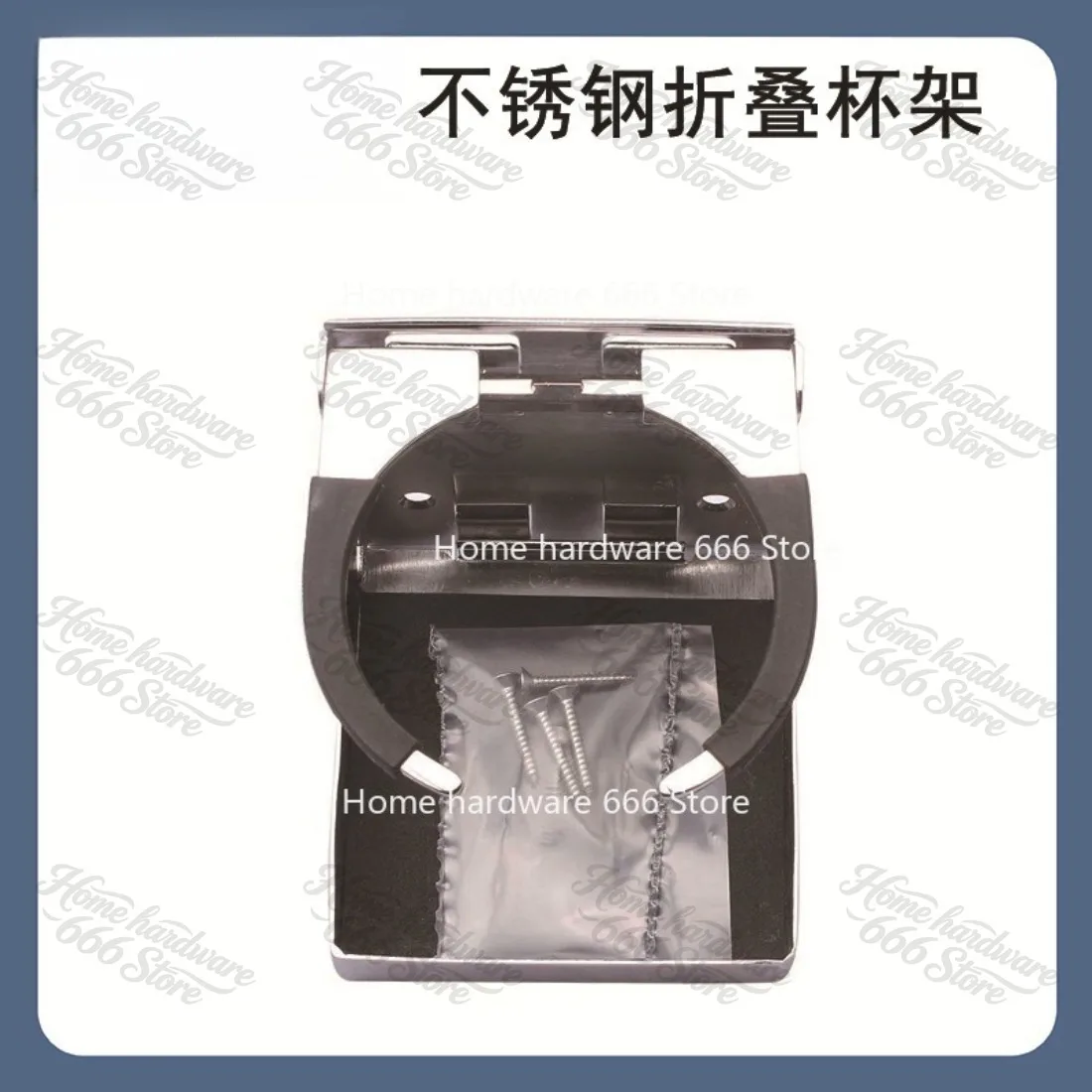 Stainless Steel Folding Cup Holder Hidden Foldable Cup Holder Marine Beverage Holder Nylon Mat Yacht Adjustable Cup