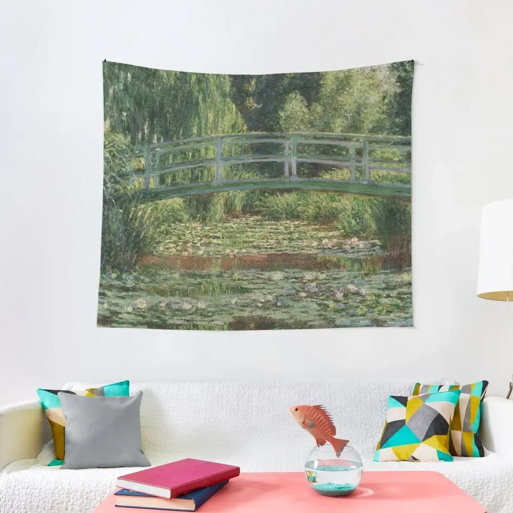 

Monet Japanese Bridge Tapestry Aesthetic Room Decors Room Aesthetic Decor Bedroom Decor Aesthetic Decoration Tapestry