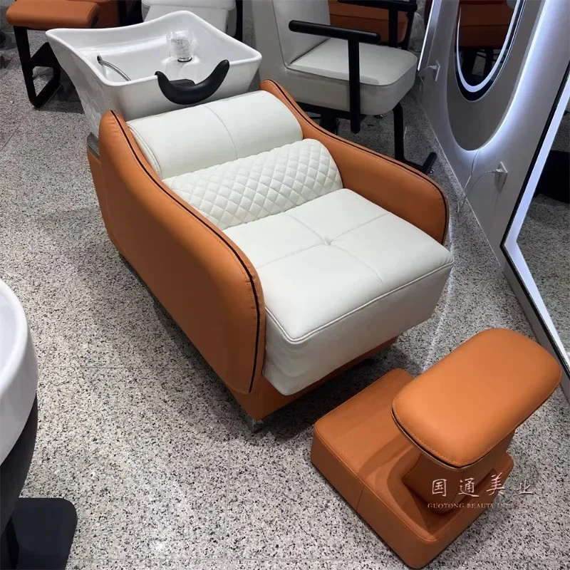 غسل سبا هيدسبا تدليك شامبو حوض كرسي صالون الحلاق معدات التجميل مصفف الشعر سرير Sandalye المياه علاج الجمال