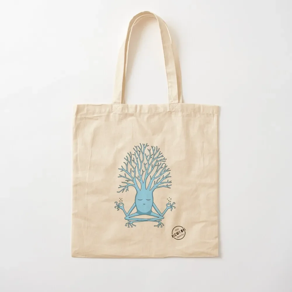Meditation Neuron Tote Bag reusable shopping bag cute tote bag female Lady bags