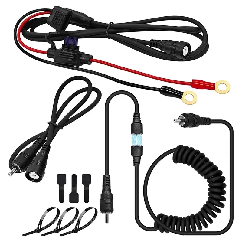 A99E-Snowmobile Helmet Magnetic Heated Shield Cord, Plug Heated Cord For Heated Most Electric Shields, Helmet, Visor