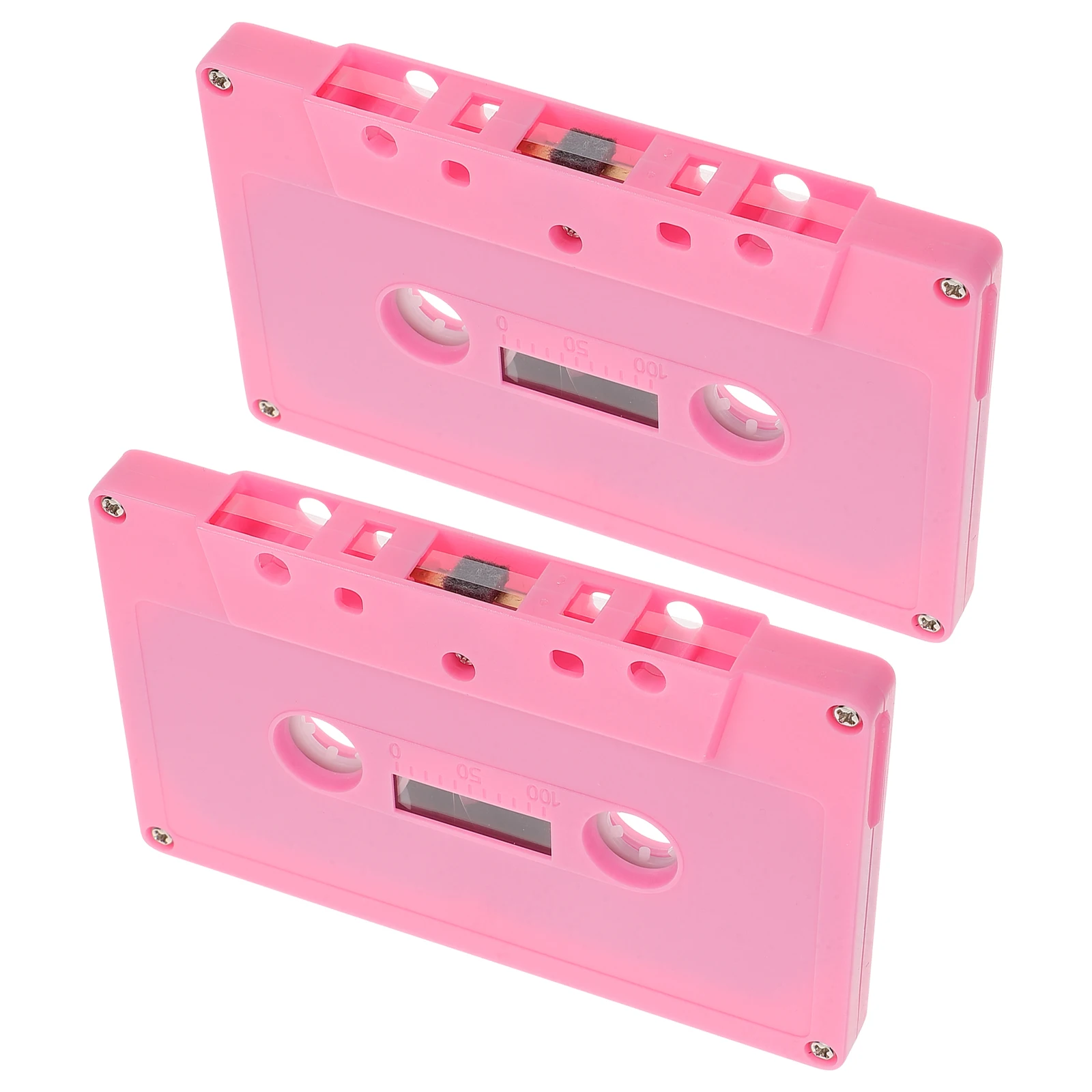 

Retro Tape Cassette Blank Audio Cassettes Ornament Color Empty Decor Music Tapes Vintage