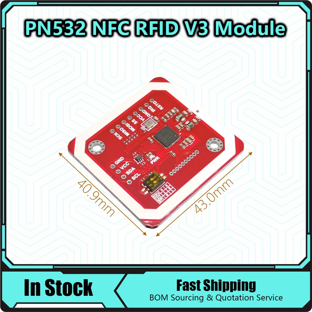 1-10set PN532 NFC RFID Wireless Module V3 User Kits Reader Writer Mode ...