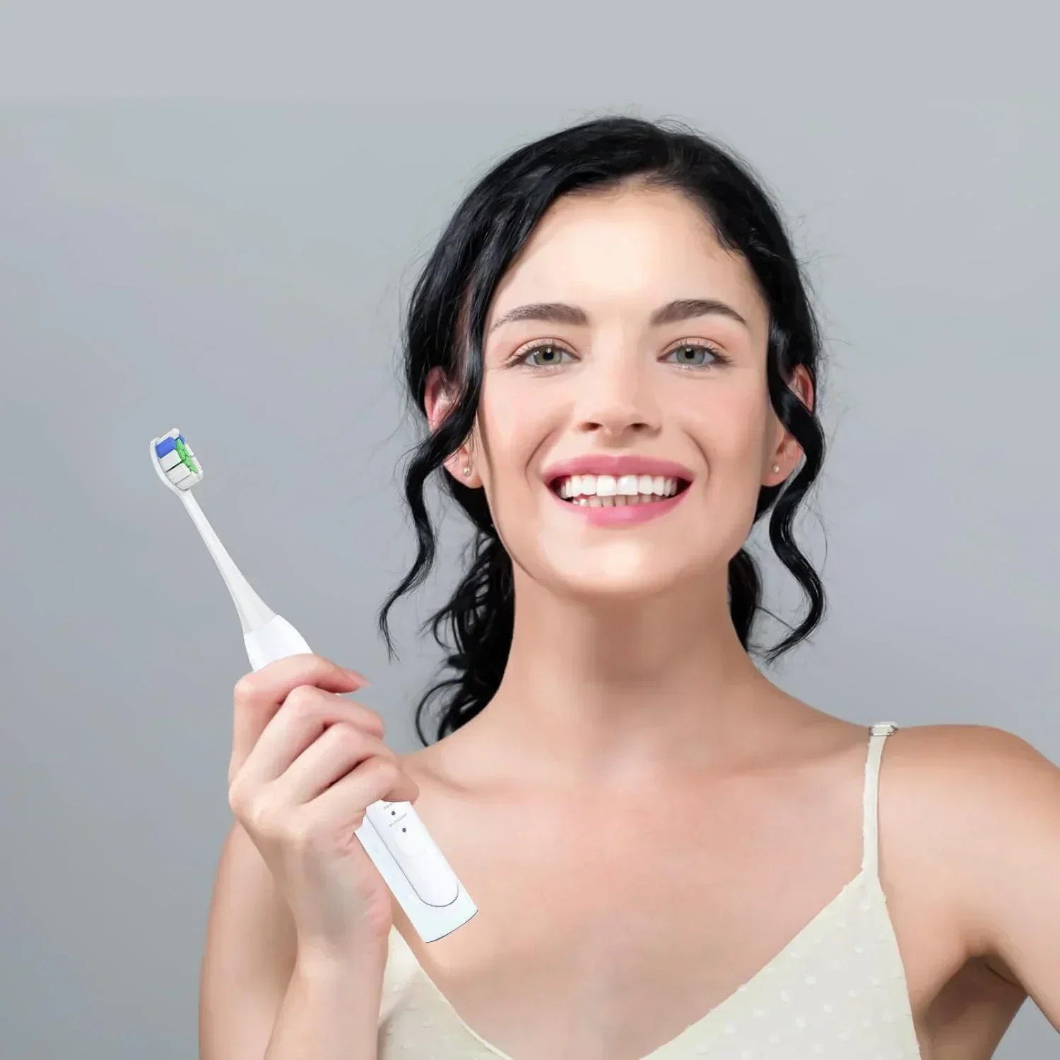 필립스 소닉케어 W2 용 교체 브러시 헤드, 최적 화이트 HX6063/67, 필립스 소닉케어 W2 최적 화이트 HX6063/67, 8 개