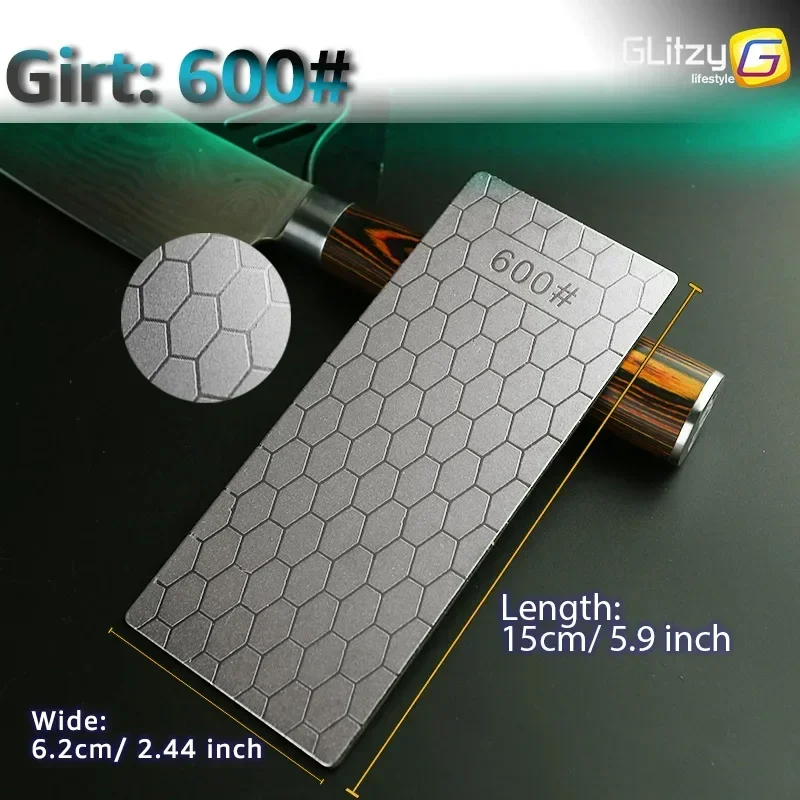 Three kinds of specifications Set Ultra-thin Honeycomb WhetstoneTool Diamond Knife Sharpening Stone Knife sharpener professional - Image 3