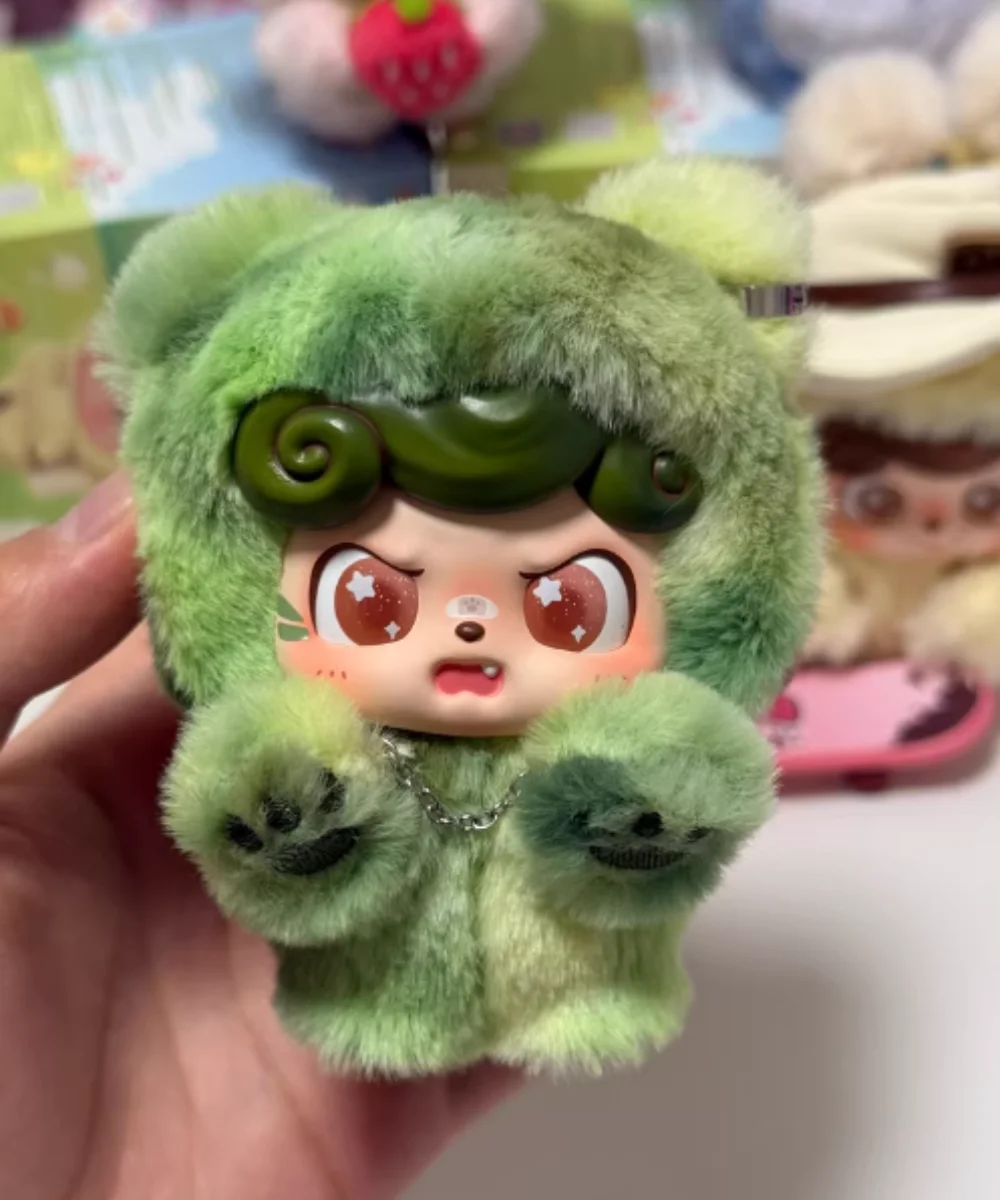 정품 Q.Kid 오늘 나는 놀이를 위해 외출했어요 시리즈 블라인드 박스 플러시 펜던트 가방 장식 사랑스러운 선물 미스터리 박스 모델 장식 장난감