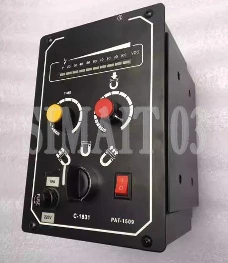 Controlador de mandril eletromagnético 110V 10A - Display LED para força magnética aprimorada