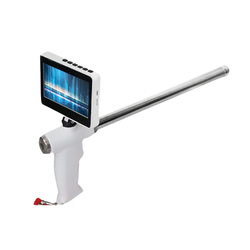 Portable Cow AI Gun, Digital Artificial Insemination Equipment for Cattle, Visual Veterinary Insemination Tool, 120cm Length